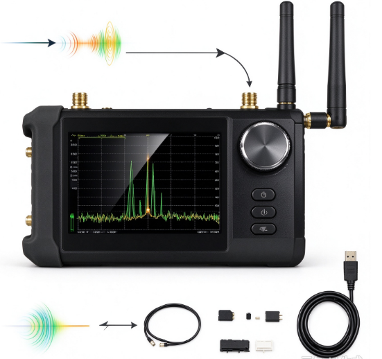 Analizador de espectro multifu - Signal Generator Spectrum Analyzer reseña y precio